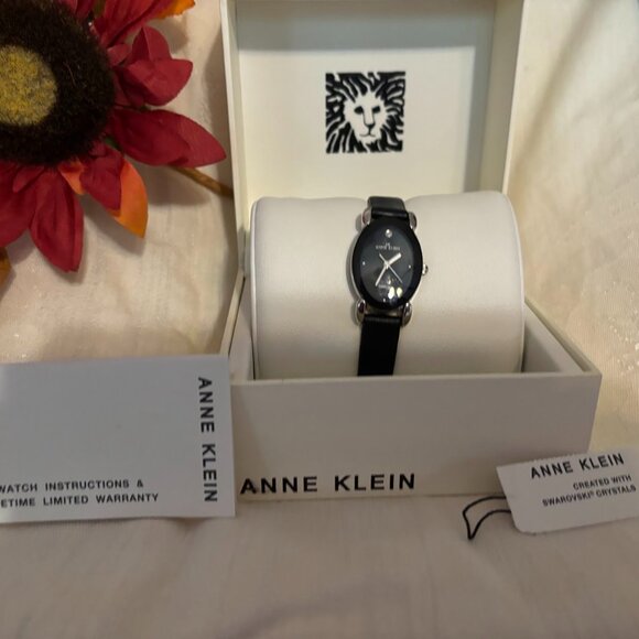 Anne Klein Accessories - Anne Klein beautiful Black wrist watch for any occasion